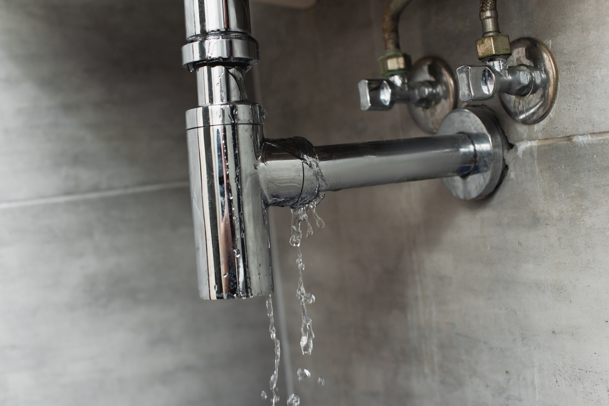 pipe bursts